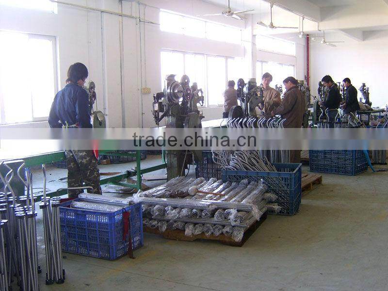 foldable shopping basket with aluminum handle