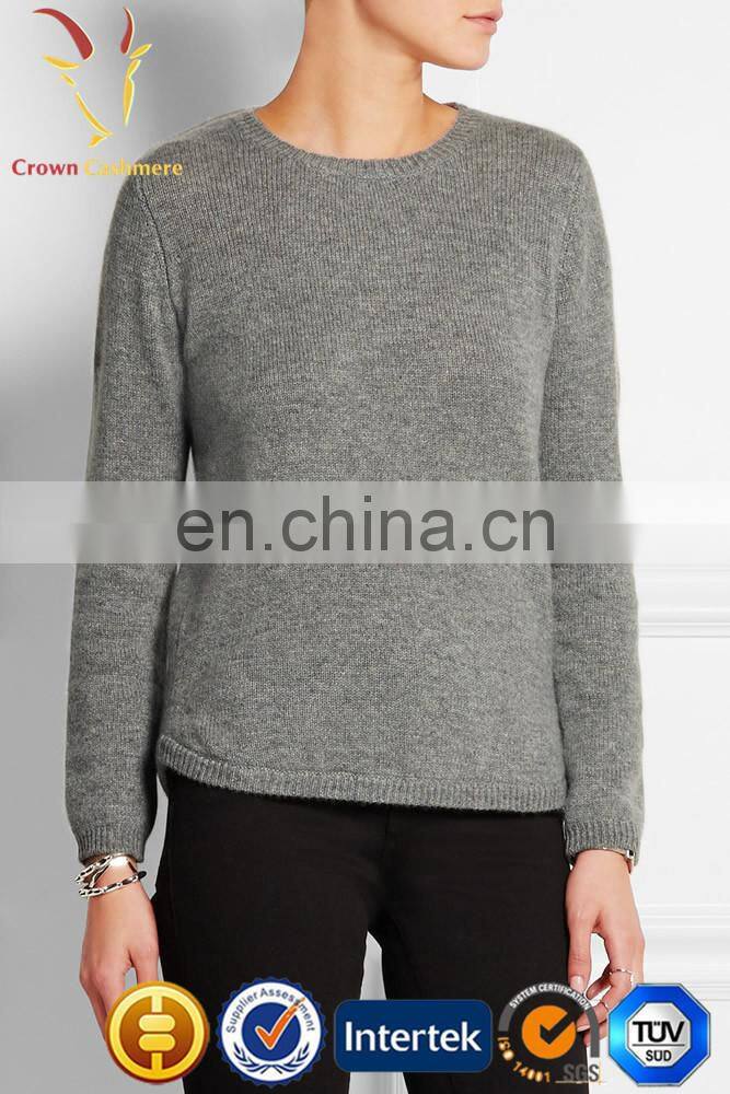 Fashional Elbow Patch Sweater For Women Pullover