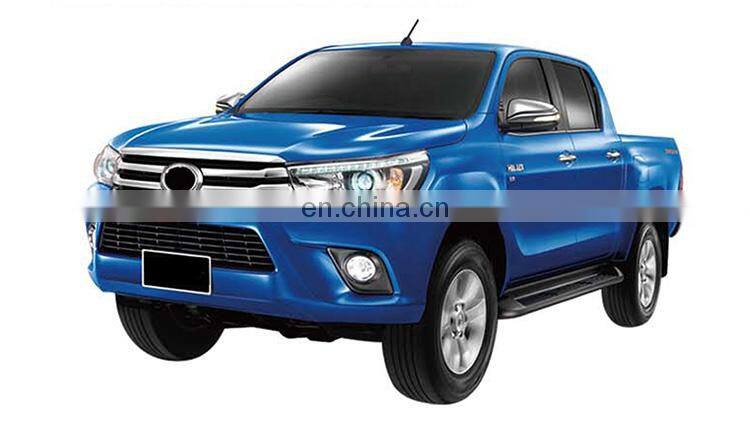 OEM top seller pick up rear bumper with EMARK CERTIFICATE for TOYOT REVO 2016-2017