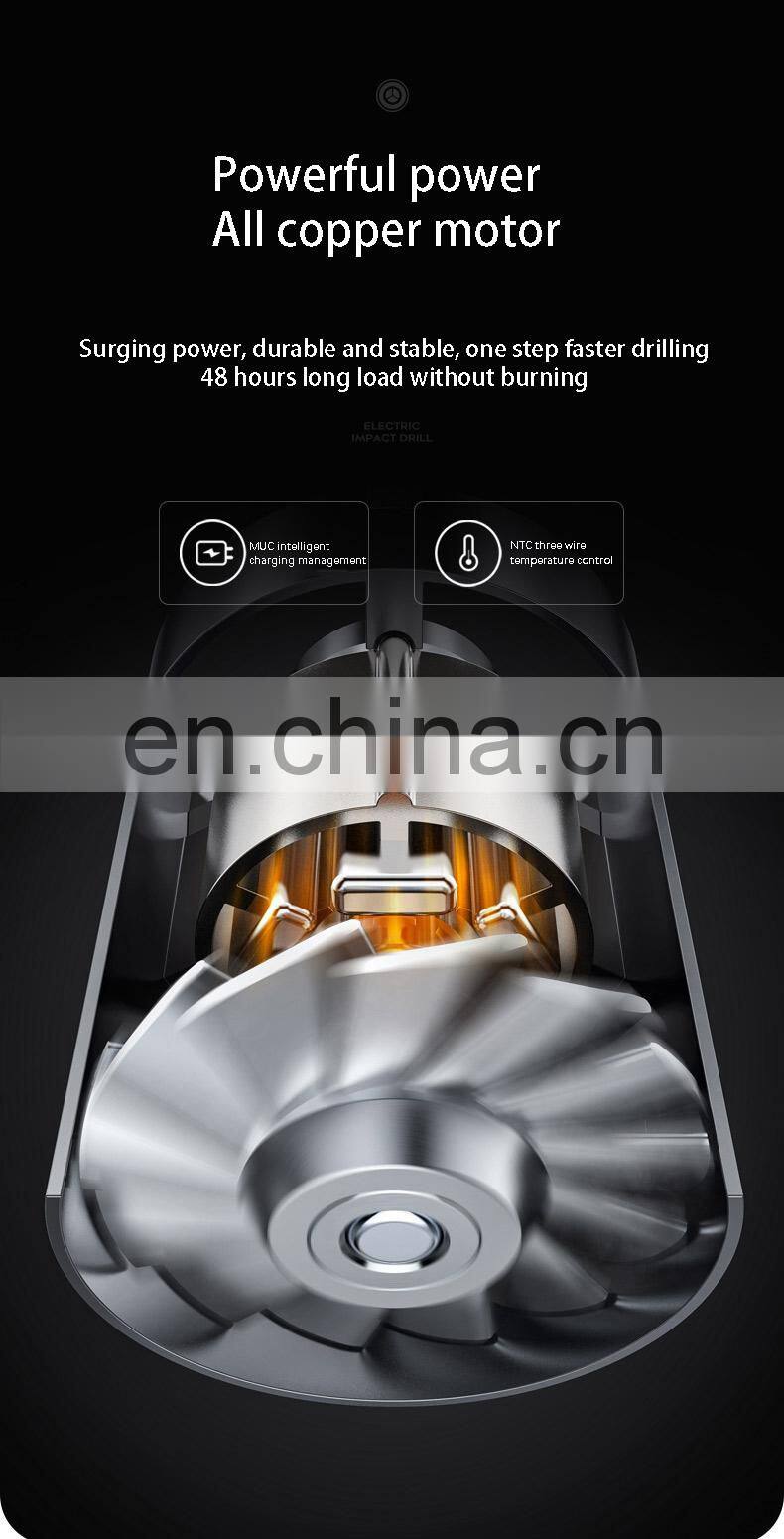 158vf-1 two speed brushless electric power hammer Brushless cordless drill