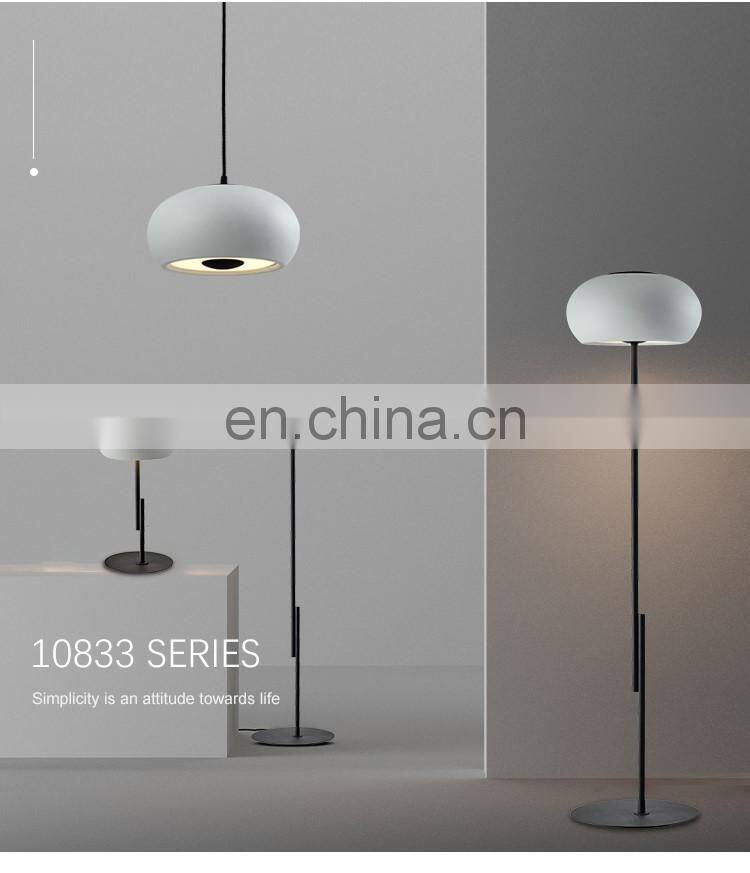 HUAYI High Quality Living Room Indoor Decoration Iron Aluminum LED Classic Globe Floor Lamp