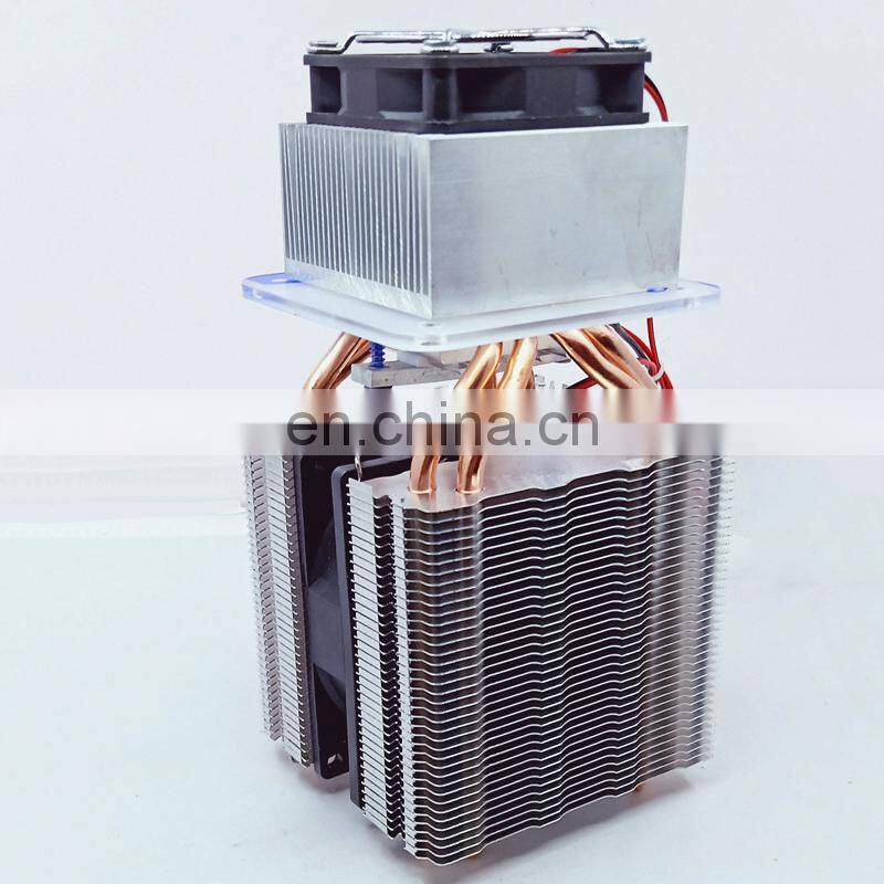 DIY Semiconductor Cooling Refrigeration Device Homemade Small Refrigerator Air Conditioner with Power