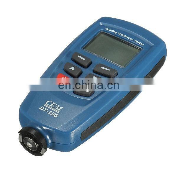 CEM DT-156 Professional Digital Paint Coating Thickness Tester Meter Gauge Kit