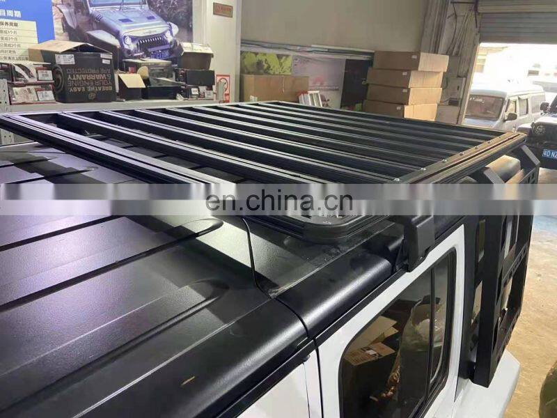 Offroad manufacture roof platform for Jeep wrangler JK 07+ accessories roof rack luggage