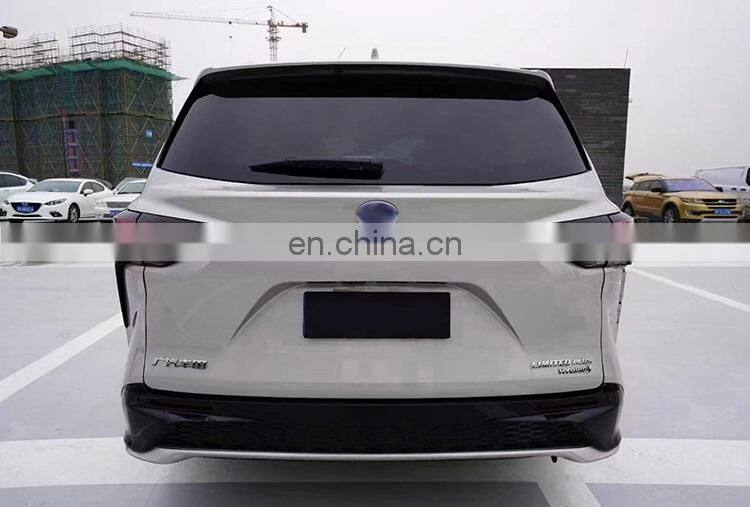 Runde Newest Kit For 2021+ Toyota Sienna Upgrade XSE Sport Body Kit Front Bumper Grille Fog Lights Rear Bumper