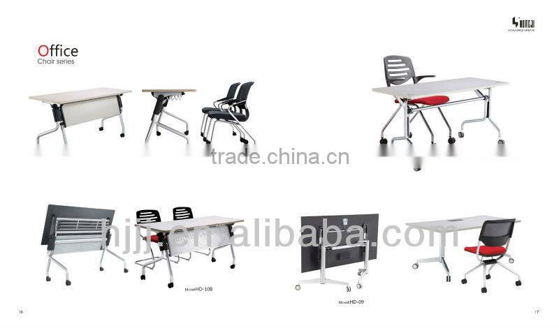 folding conference desk for commercial use S shape desk office desk