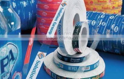 Print Carry Handle with PE Foam or PP or paper lable, prelaminated