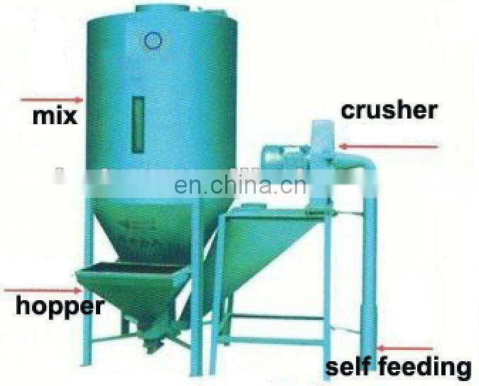 Quality animal feed grinder and mixer machine cattle feed machine mixer machine for animal feed