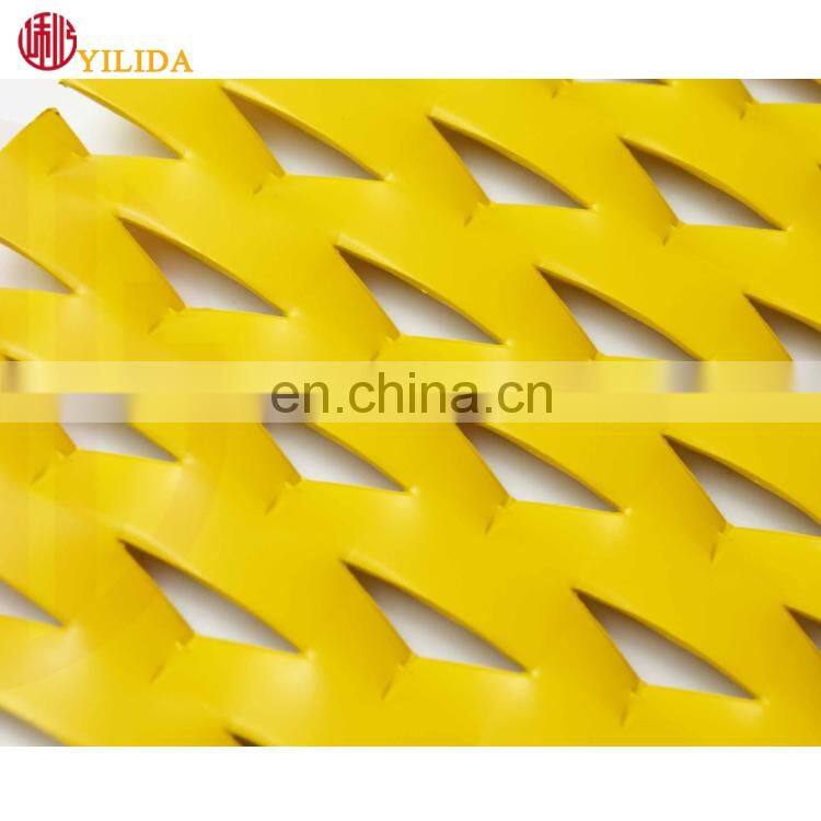 PVDF decoration aluminum expanded metal mesh