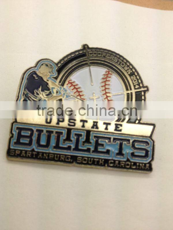 number custom logo soft enamel lapel pins/custom badges