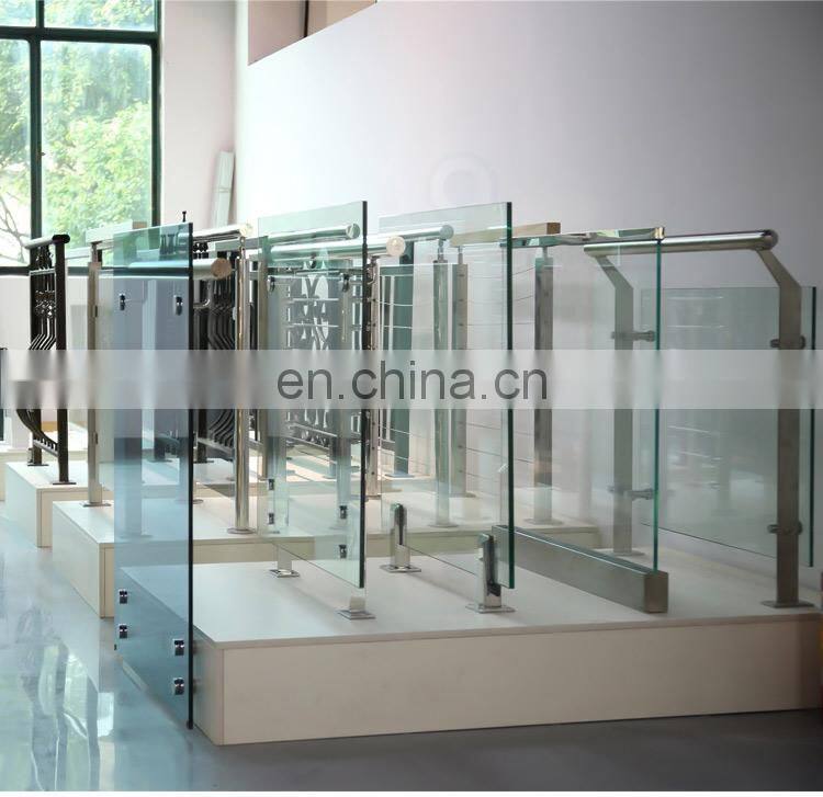 Superhouse CA Modern High Quality Outdoor U Channel Glass Balustrade With Low Price For California