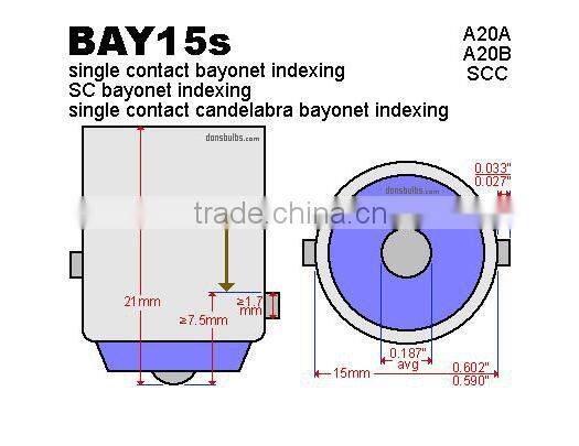 7.5w white strobe bulb for Aircraft Spruce company