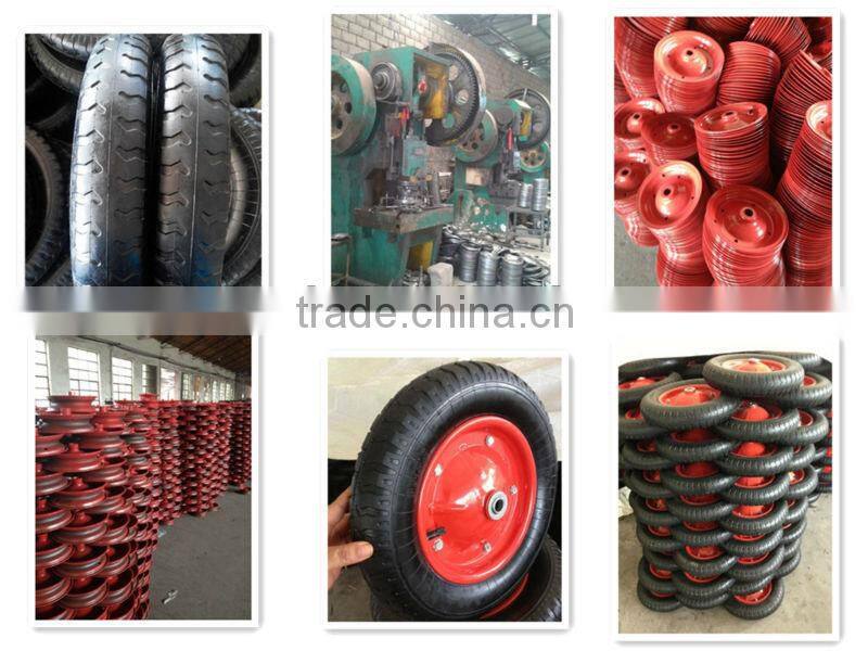 COMPETITIVE PRICES!!! 14 inch diameter pneumatic garden wheelbarrow wheel small rubber wheel 3.50-8