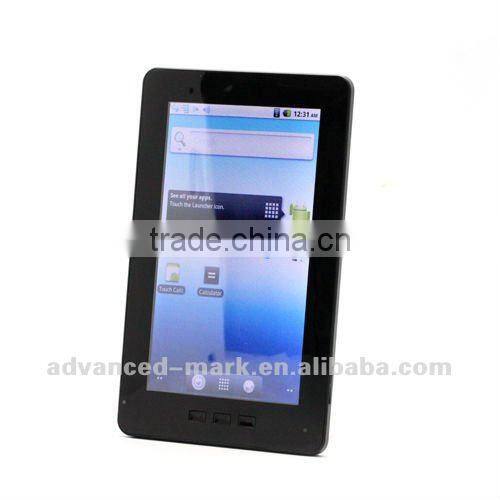 New 7 " Android 2.2 S5PV210 CPU Cortex A8 1.2 GHz , 512MB/4GB , 800*480 , 4800mAh Battery Tablet PC , Support USB 3G dongle