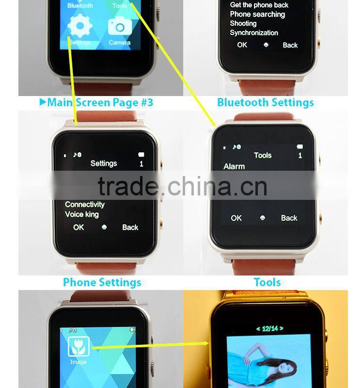 Waterproof Bluetooth Sports Health Care Fashionable Smart Watch