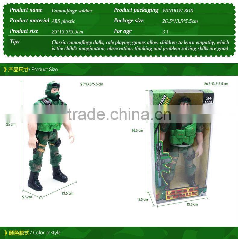 Action Figure Model Toy Military Army Combat Game Toys One Piece Soldier with Retail Box Child Gift