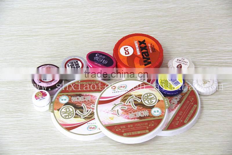 Customized labeling machine for nail polish bottle/bottom labeling