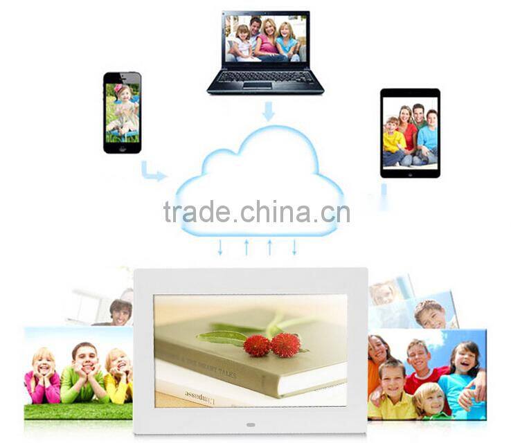 10.1inch WIFI HD TFT-LCD 1024 * 768 Digital Photo Frame Alarm Clock MP3 MP4 Video Player Support for Andorid System