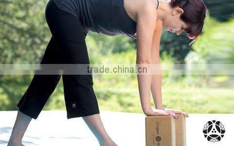 2015 promotionl cork yoga block