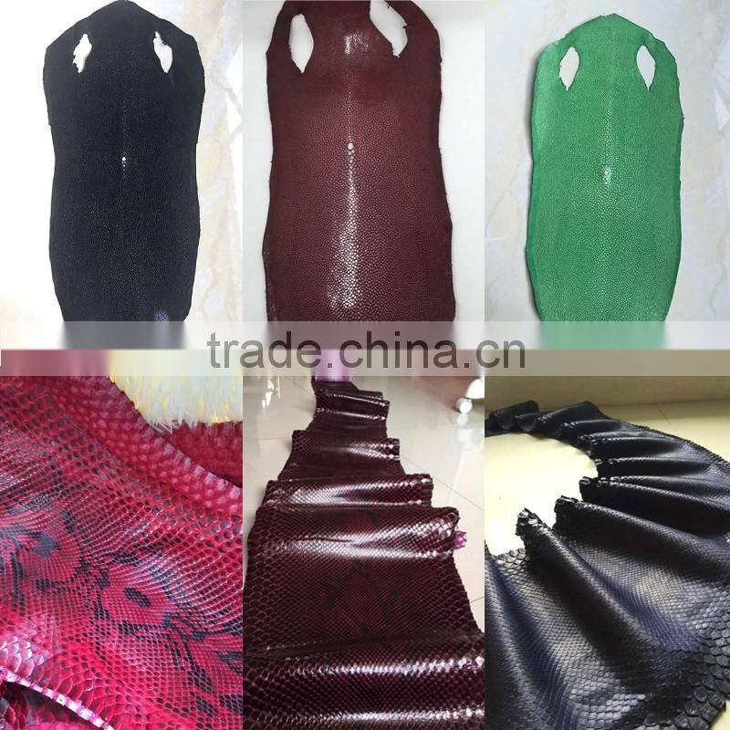 Viya High Quality 100% Genuine Stingray Leather Cord Wholesale Prices For Men Bracelet