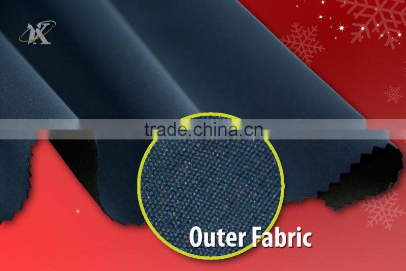 TPU Laminated Polyester 4 Way Stretch Fabric for Soft Shell