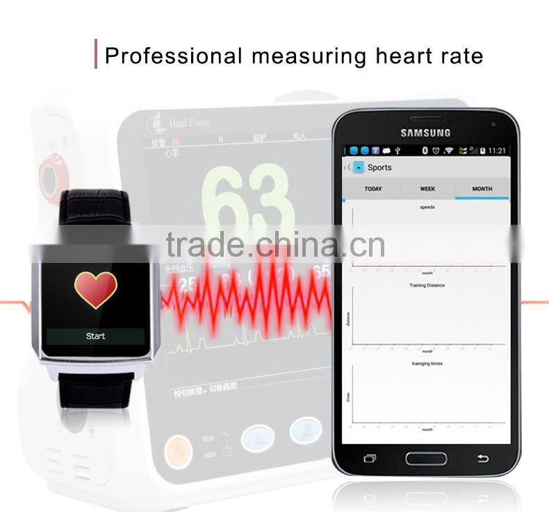 2016 Hot Bluetooth Smart Watch Wrist Watch U Smartwatch For Samsung S4/note2/3 Htc Lg Xiaomi Android Smart Phones