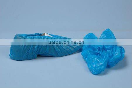 Disposable plastic CPE shoe cover