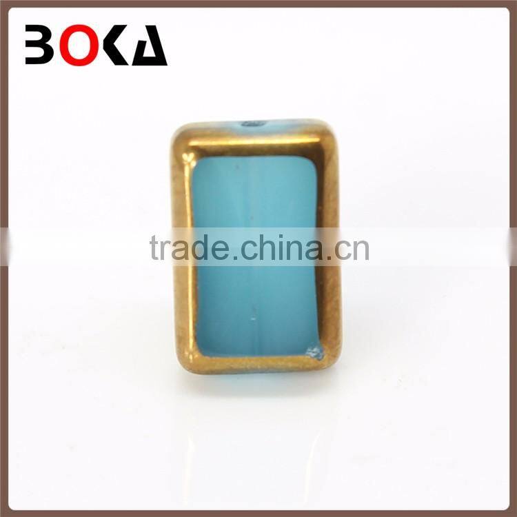 // fashion crystal gemstone golden border design crystal // stone shoes ornament glass stones //