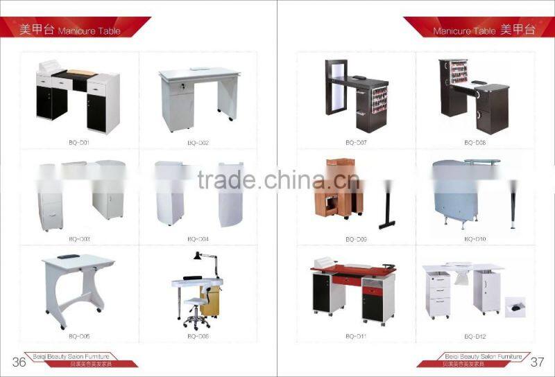 European style wholesale used nail mesa manicure table set for sale