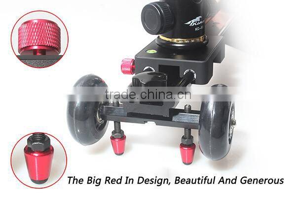 Aluminum Alloy Video Camera Track Slider Dolly Slider Table Dolly Car 60cm