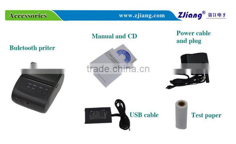 58mm bluetooth printer with free SDK android system