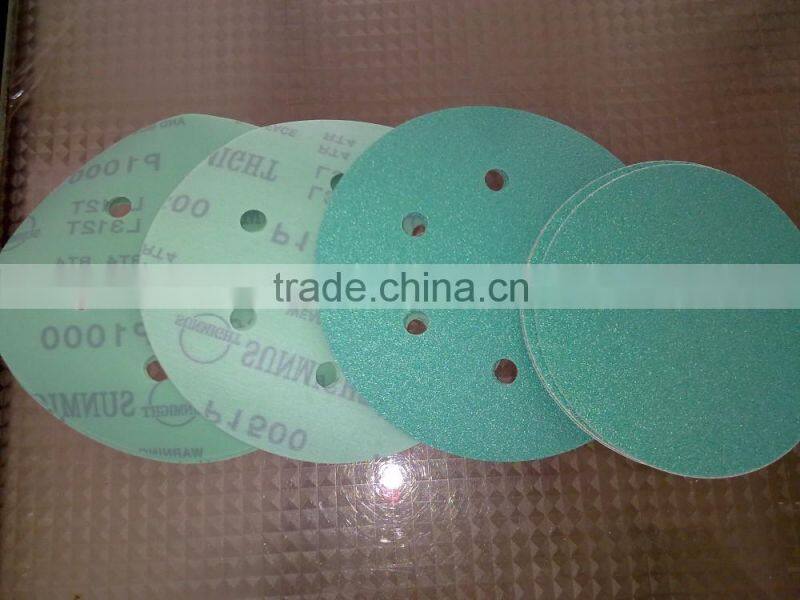 abrasive wet sand paper sanding discs for grinder