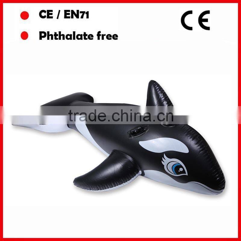 Promotional PVC inflatable Aliens with red color