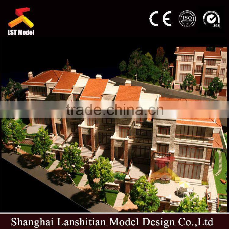 australia village house model in 1/150 scale size