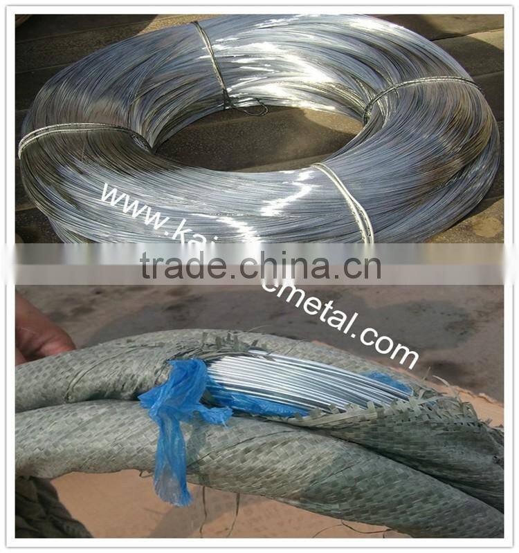 high quality Factory production galanied iron wire/GI wire