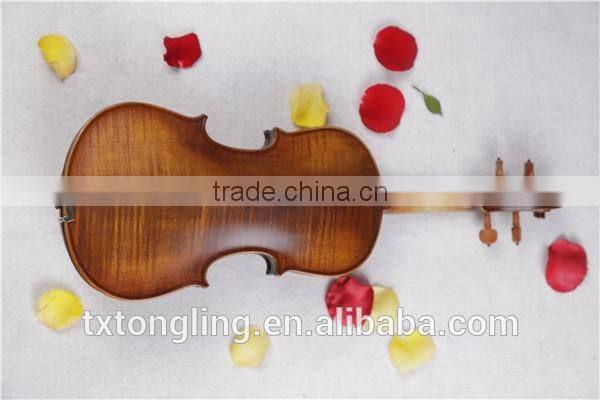 ( TL003-2) China Rich Experience Student Matte Violin Factory Violin Manufacture