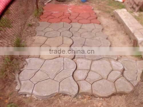 Plastic Concrete Pathway Cobble Paving Block Mould Ornaments for sale South Africa