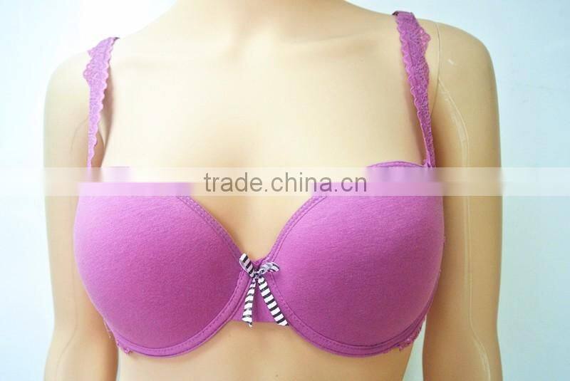 Alibaba White Stock Bras Wholesale Push Up Bra in China