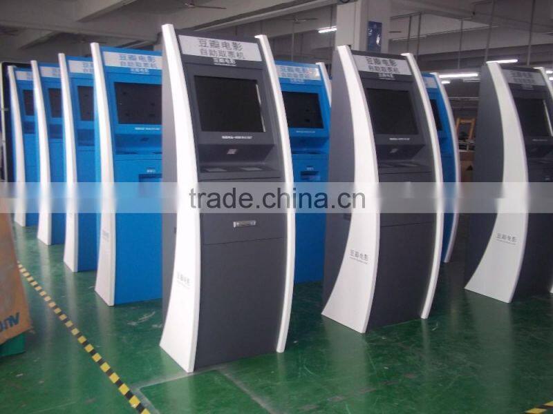 Self Service Touch Screen Kiosk Machine With Payment Function