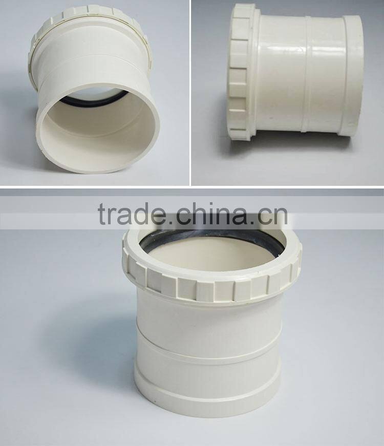 YiMing pvc expansion joint pipe fitting