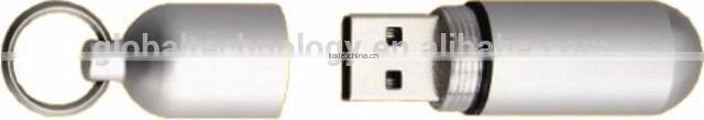 Cheap Aluminum case mini USB Flash Drives with 1GB bulk sell