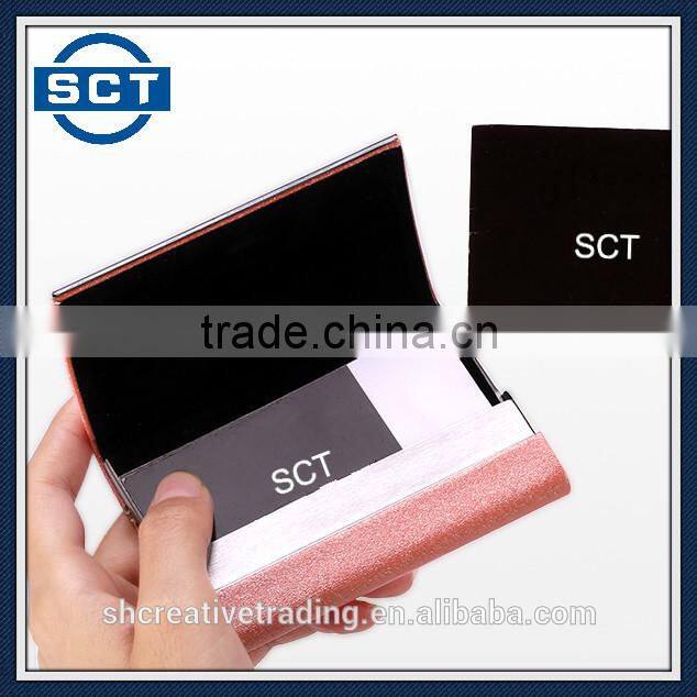Ladies Metal Business Card Cases with Free Logo Engraving