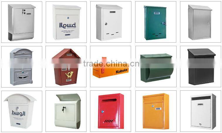 Country apartment mailbox locks and envelope mailbox with mailbox lettering