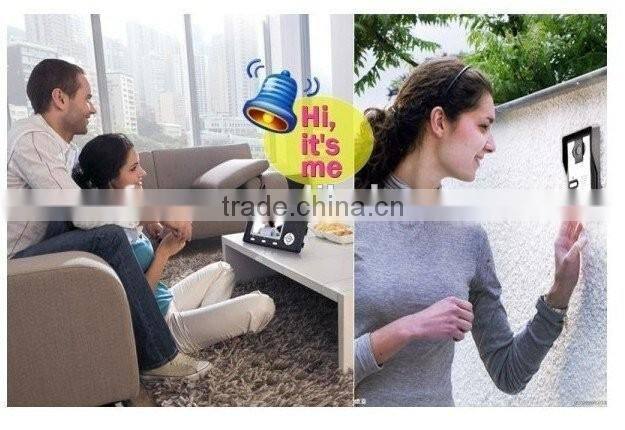 wireless Doorphone Camera WIFI doorbell camera with indoor bell