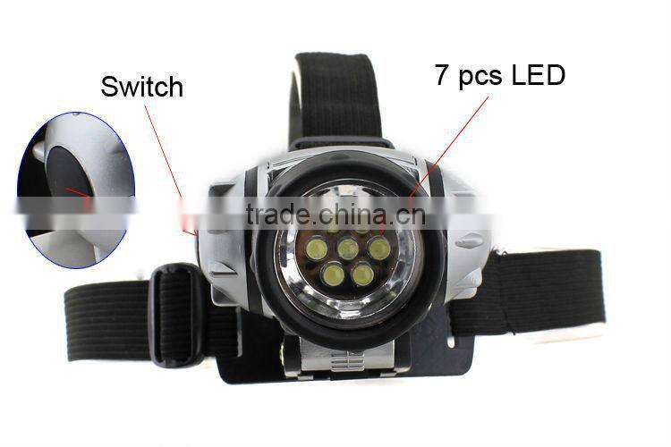 Goread 7 LED high bright Student Reading Lamp LED mini headlamp