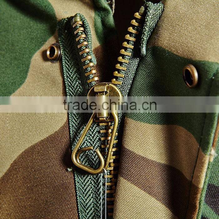 US Army Standard 4 Pockets Woodland Winter Men Jacket