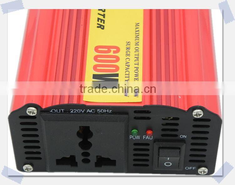 China supplier Full power hot sales 600w solar Inverter dc inverter 600w inverter Euro plug