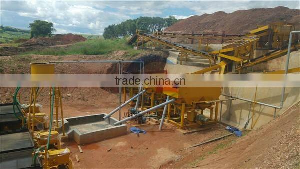Alluvial coltan ore mining machine jig separator for coltan process plant