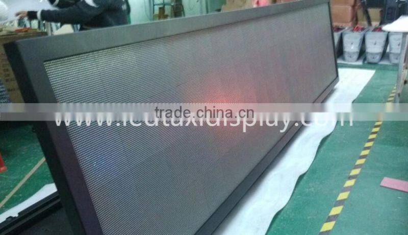 Vehicle used full color bus Led display screen, outdoor advertising display