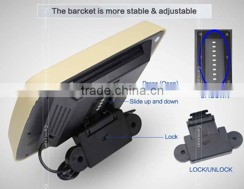 2015 new style 9inch active headrest dvd player